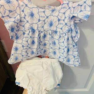 Janie and Jack 3-6m outfit💙